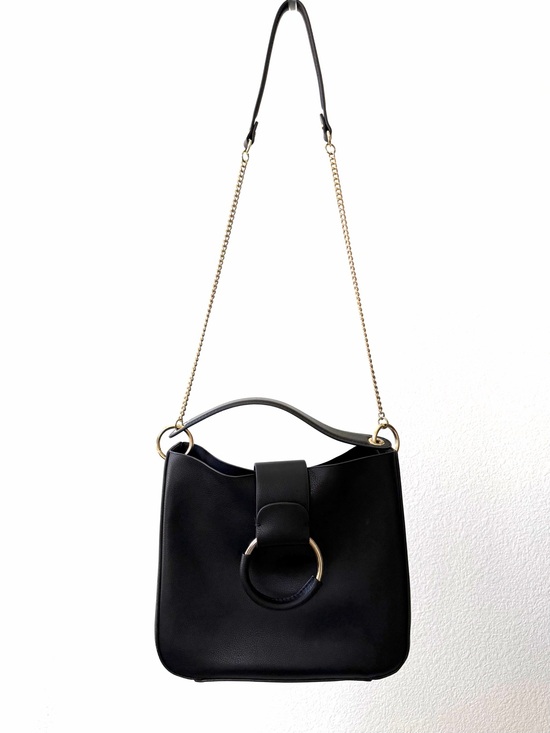 Zara Handbags - Zara Black Purse With Ring Closure